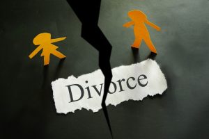Divorce cracked paper