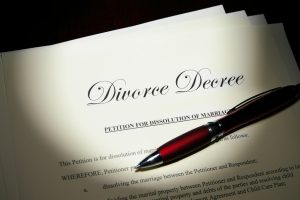 divorce decree document